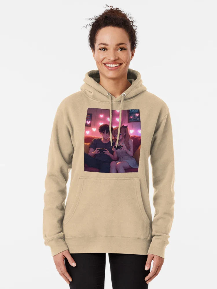 Anime Gamer Couple Classic T-Shirt