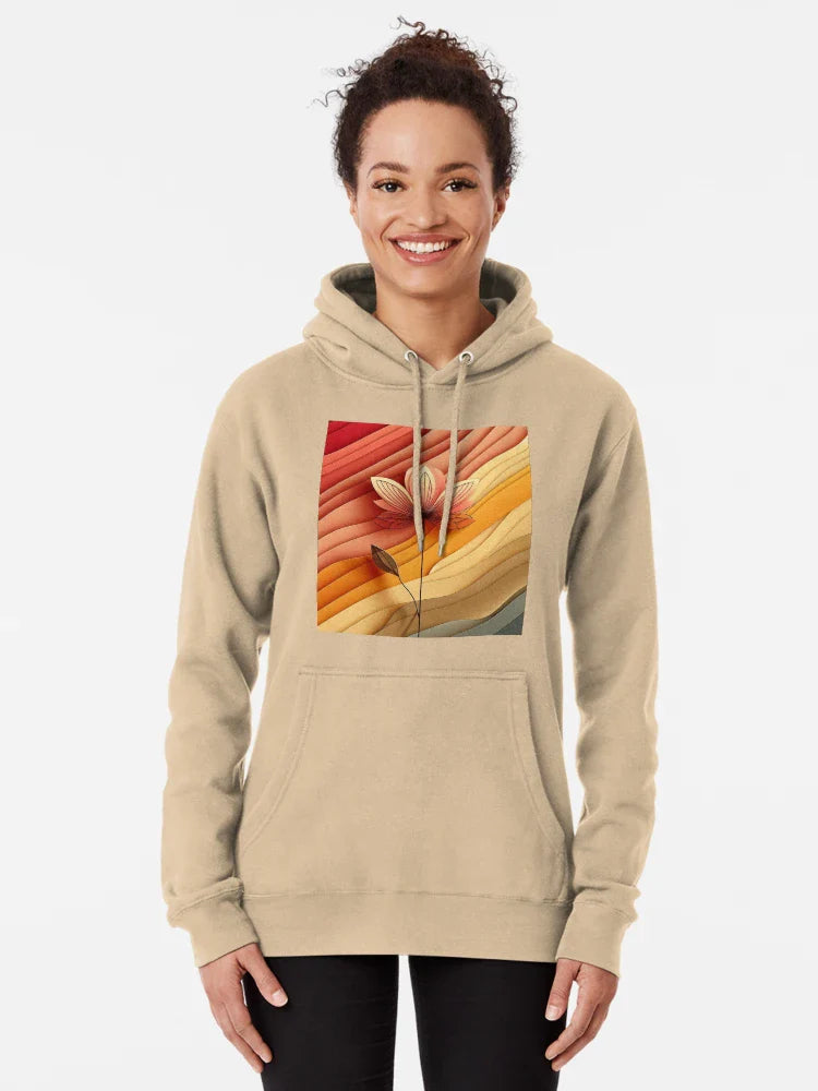 Waves of Warmth – A Paper-Cut Blossom Classic T-Shirt