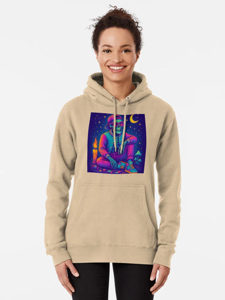 Spooky Grove: Skeleton Lounge Classic T-Shirt