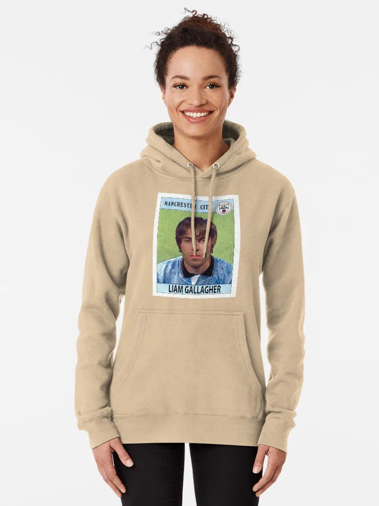 Liam Gallagher Retro Football Sticker Classic T-Shirt