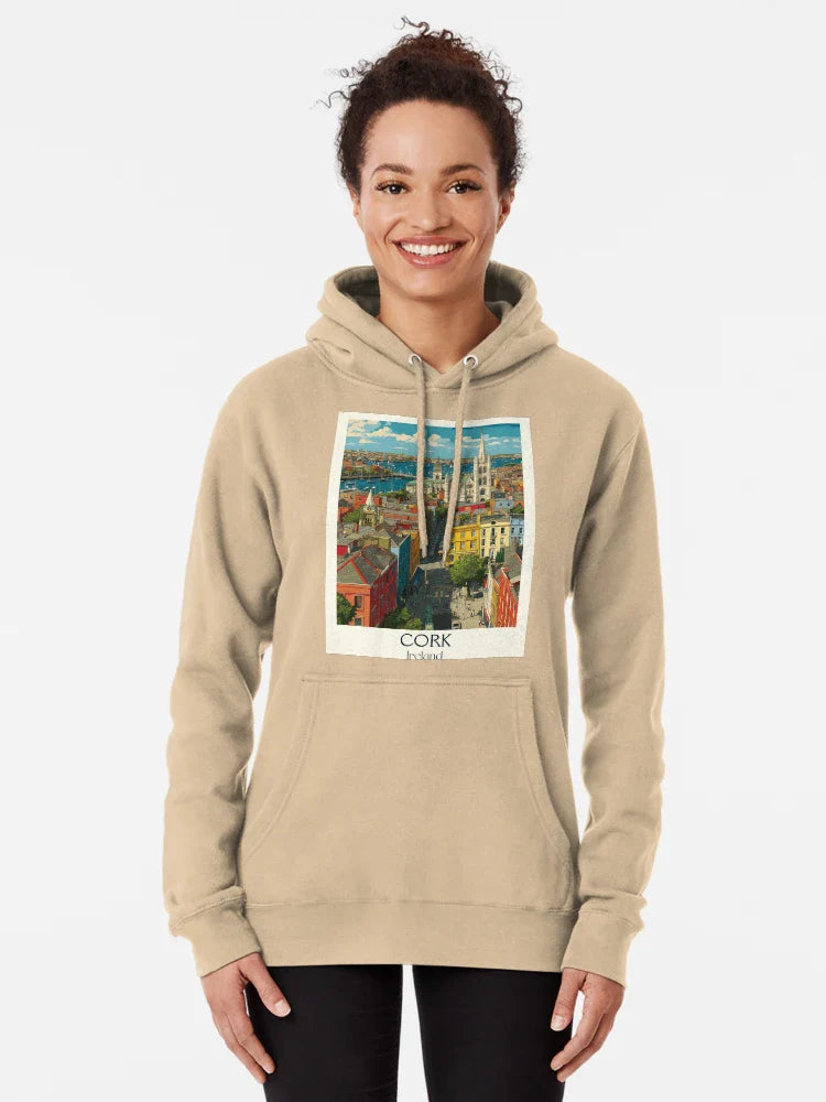 Cork City Poster – Hilly Streets & Rooftop Views Over the Lee Classic T-Shirt