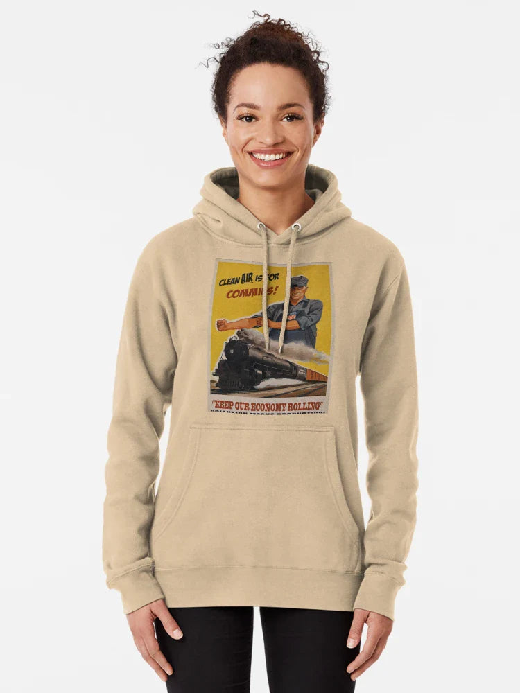 Poster Clean air is for commies Classic T-Shirt