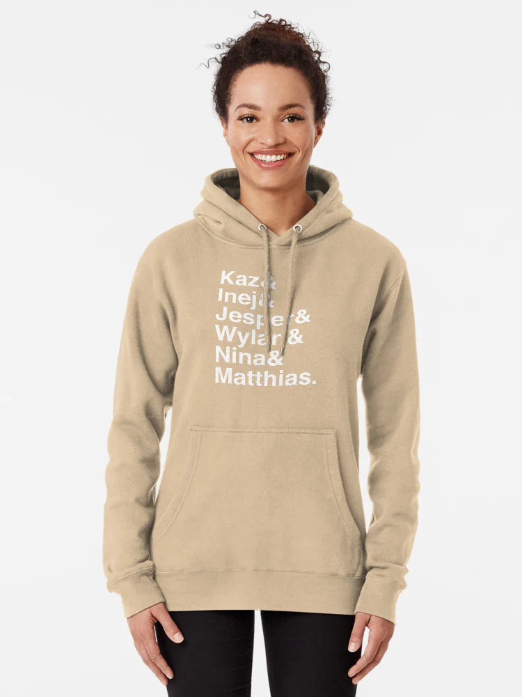 Kaz & Inej & Jesper & Wylan & Nina & Matthias. (Six of Crows Inverse) Classic T-Shirt