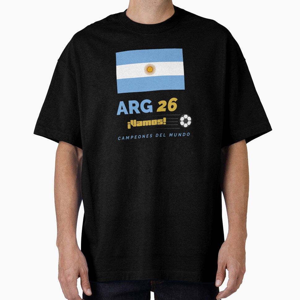 Argentina 26 Vamos - Soccer Fan Apparel by MERA MAADA