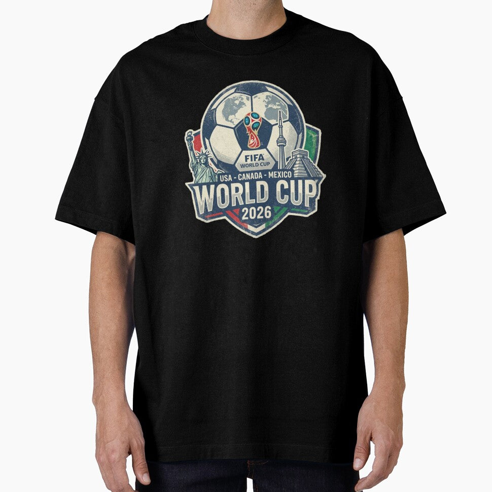 North America United Soccer 2026 Vintage Crest by VladisWorld