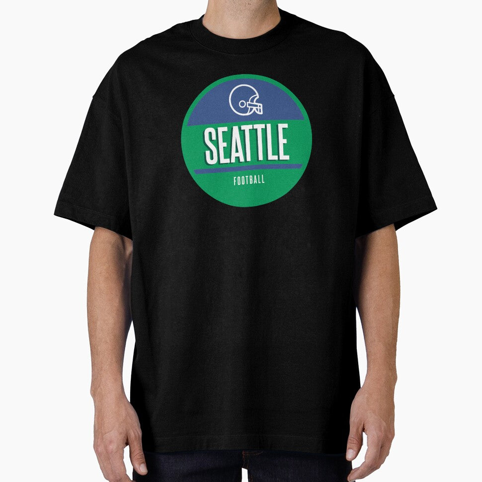 Seattle retro football by BVHstudio
