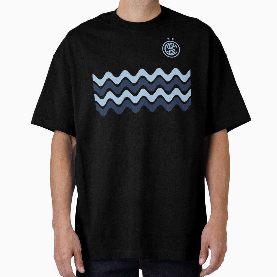 KC Soccer Blue Waves by kccollective