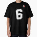 Number 6 Canada Flag Football Fan by BernoNickel