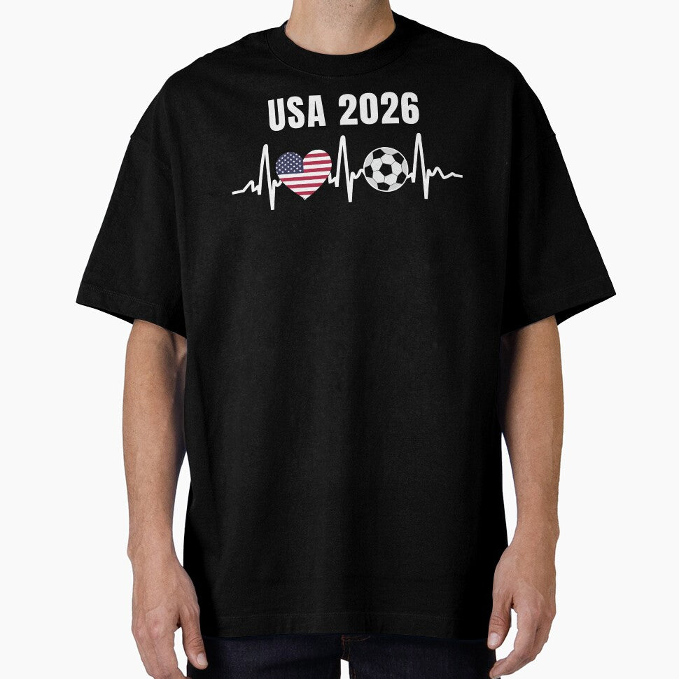 Soccer USA 2026 American Flag America World Cup Fan Gift by DogLover332