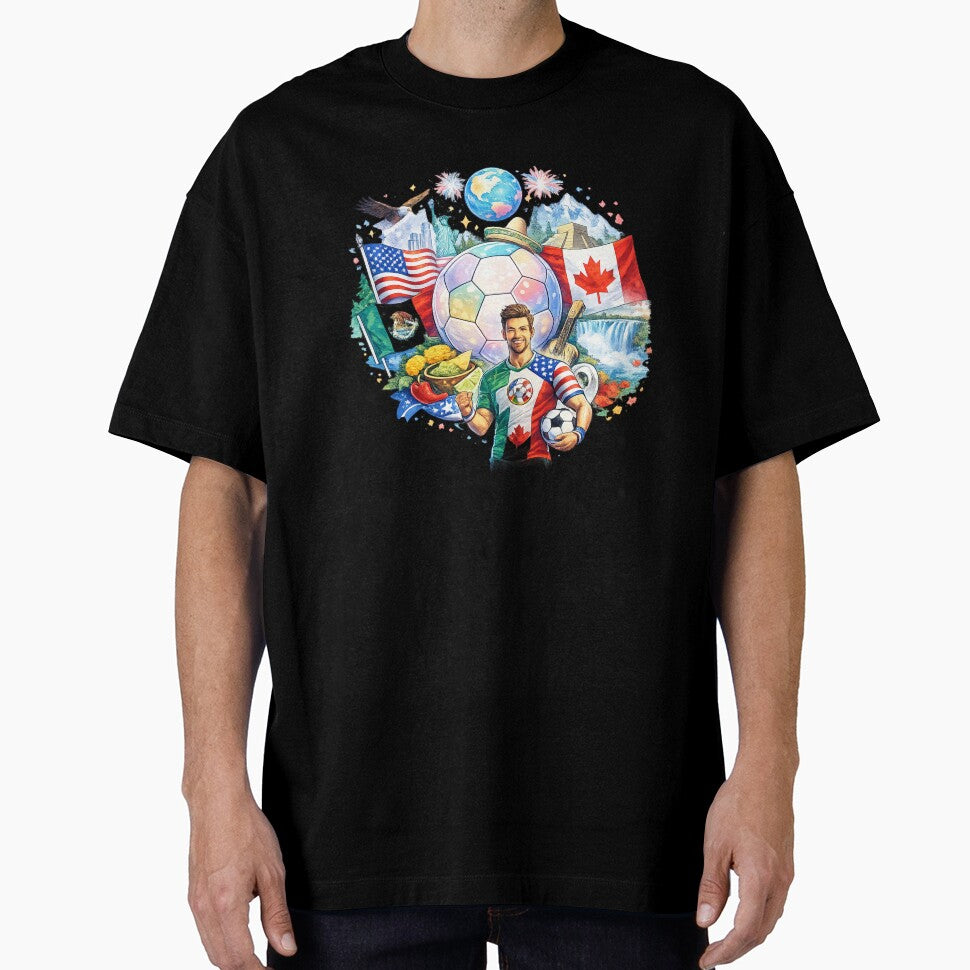 USA Mexico Canada Football Pastel World Cup by Tender Flower Clothing