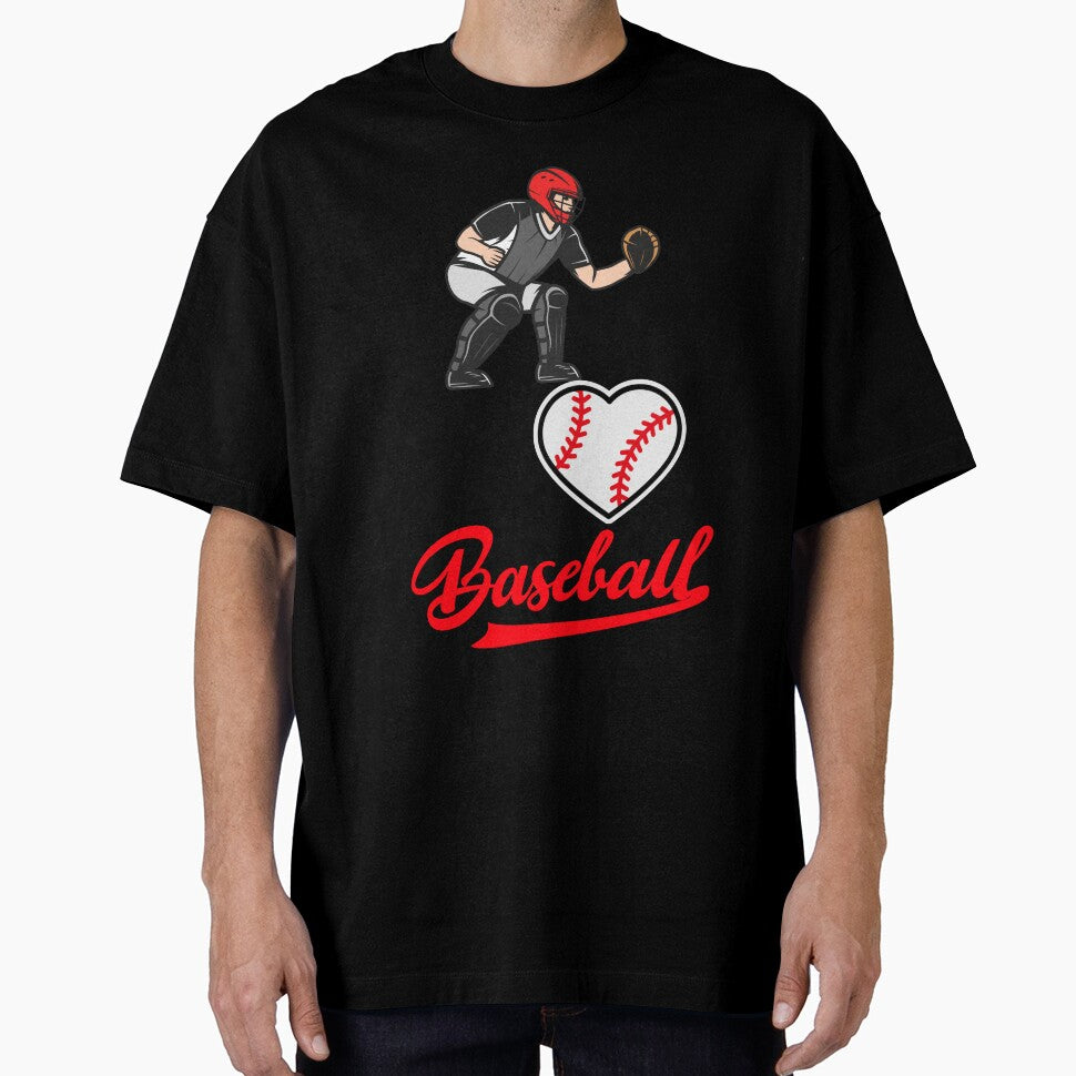 Love Baseball, Ball, Foul, catcher Homerun by MaxiiMerch