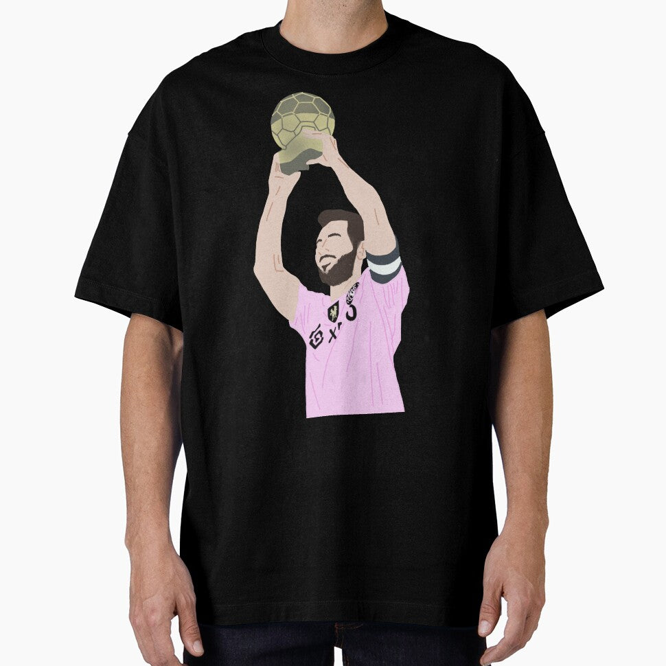 Messi's 8th Ballon d'Or by LightShoppe