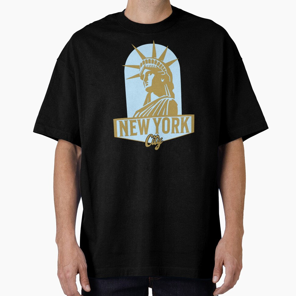 New York City statue of liberty animated gold b by VRedBaller