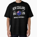 New Zealand 2026 World Football Fan Graphic by Imaginationbeyond