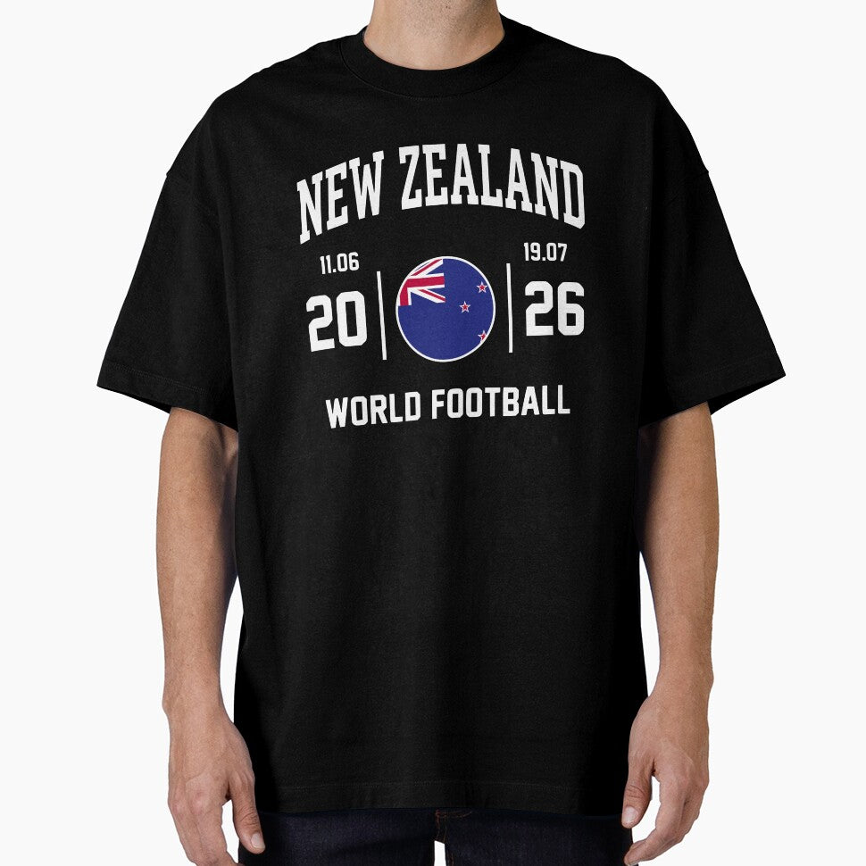 New Zealand 2026 World Football Fan Graphic by Imaginationbeyond