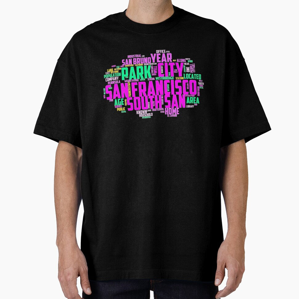 San Francisco pink fluorescent text by Astralia