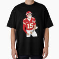 Patrick Mahomes football illustration by ArlemUnivers