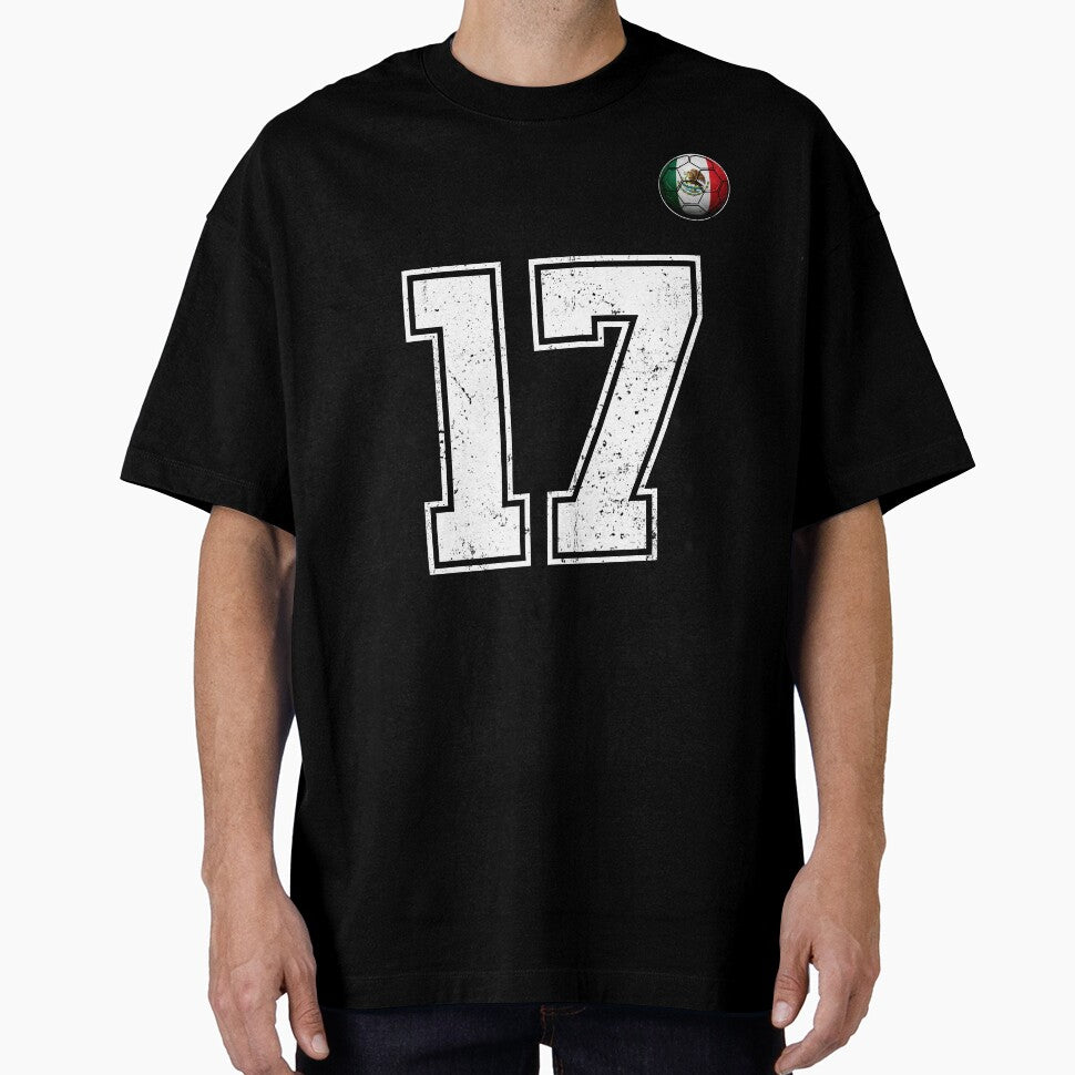 Number 17 Canada Flag Football Fan by BernoNickel