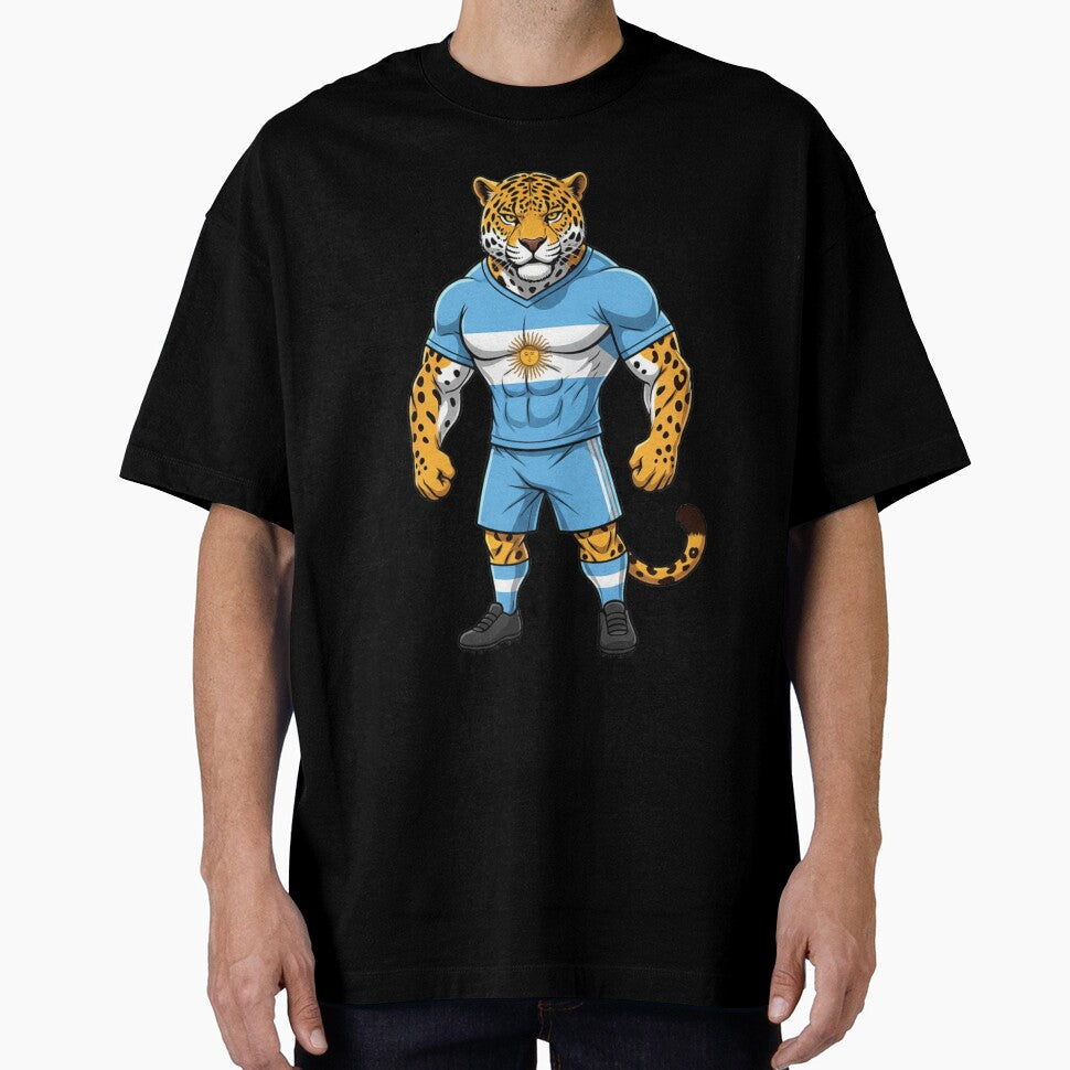 Powerful Argentine Jaguar Football Mascot 2026 by ArtByKatti