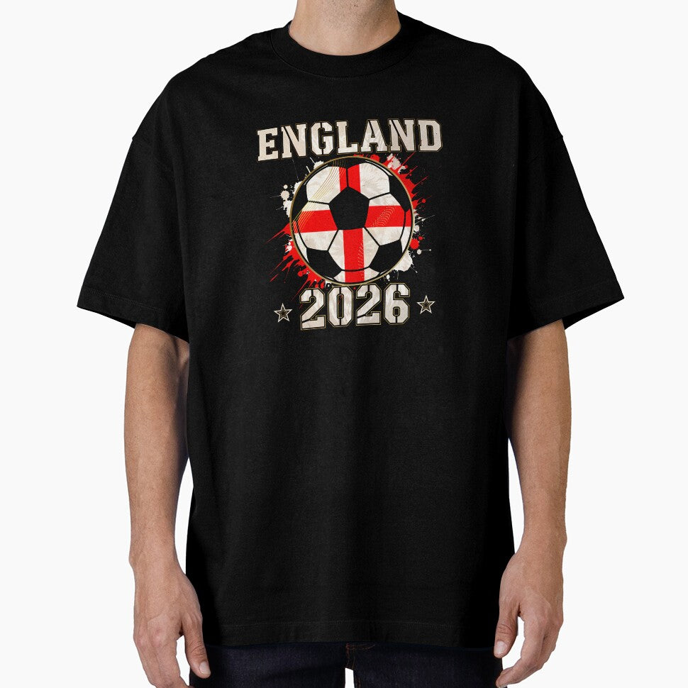 Front Print England Soccer World Cup 2026 - English Fan Gift T-Shirt_84562392 by KTY-NUSS