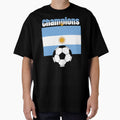 Argentina Champions Soccer Flag | Football Fan World Cup Design by Karim-Karem