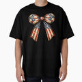 USA Patriotic Coquette Soccer Bow Ribbon – Football Fan Country Pride by MuniraWearify