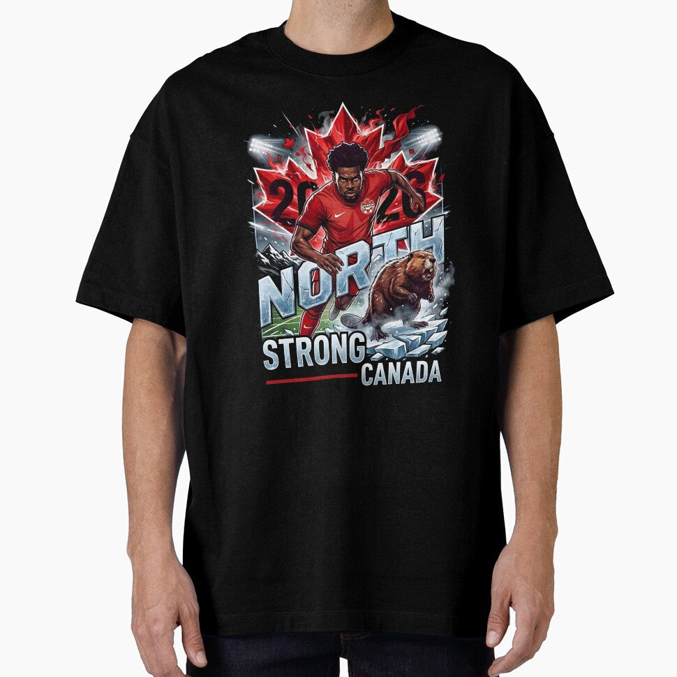 North Strong Canada - World Cup 2026 Soccer Design by VoidAnimeStudio