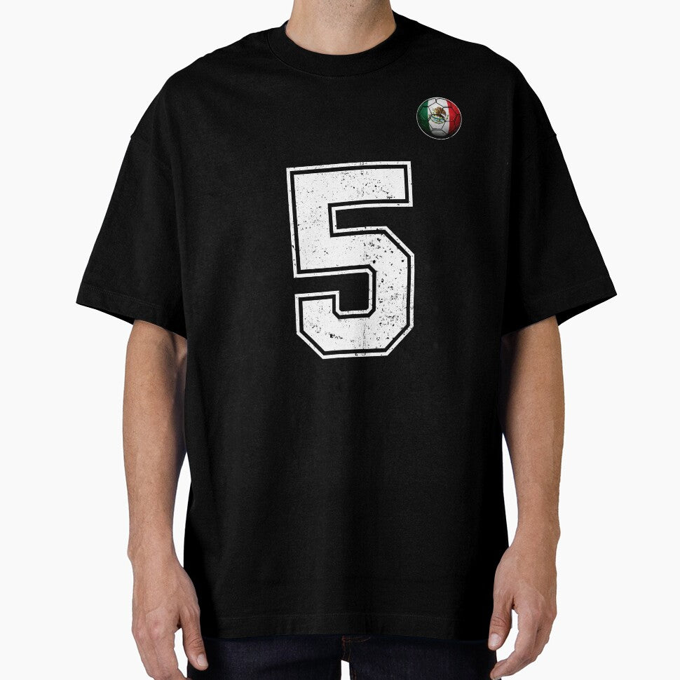 Number 5 Canada Flag Football Fan by BernoNickel