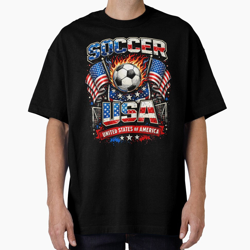 Soccer USA – Patriotic Football by MWSailingClub