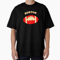 Boston Skyline City Rugby Ball Gameday by GabrieSketcham