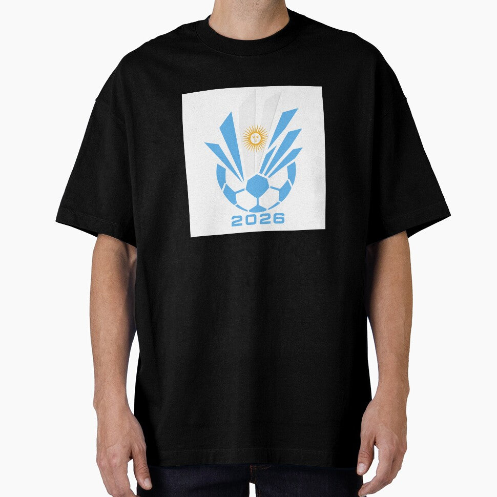 Argentina Soccer 2026 Sun Burst Emblem by Flower Magic