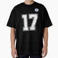 Number 17 Argentina Flag Football Fan by RoyesButler