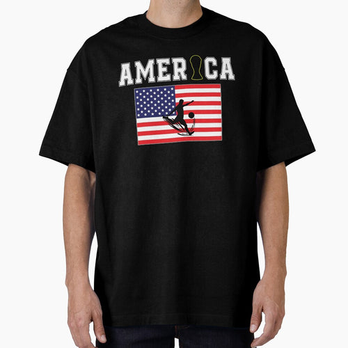 America National Soccer Fan Athletic Graphic by QuiteOrbit