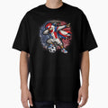 Dabbing rooster Soccer Vintage France Flag by QuiteOrbit