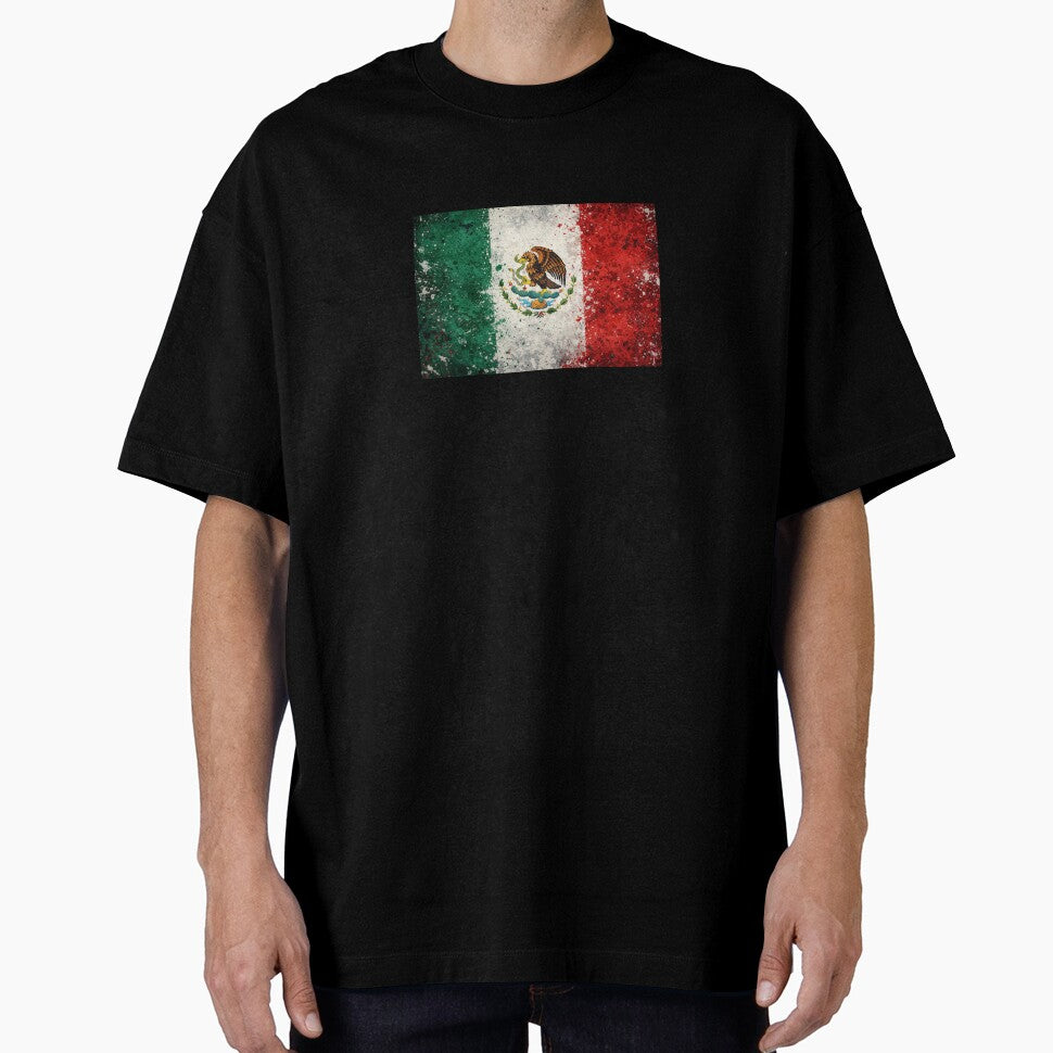 Mexico World Cup Flag – Grunge Football Art by tangramrachel