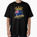 Australia flag Crowned Soccer Ball by QuiteOrbit