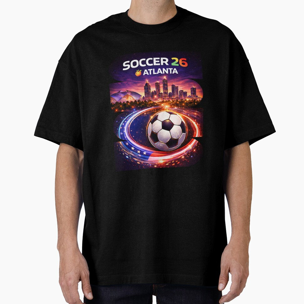 Atlanta Soccer 2026 Shirt, Soccer 26 Atlanta GA Fan Tee, Atlanta Georgia Soccer Graphic by MK-Charlie