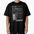 World Cup 2026 Vintage Football Statistics T-Shirt by ArthUpscale