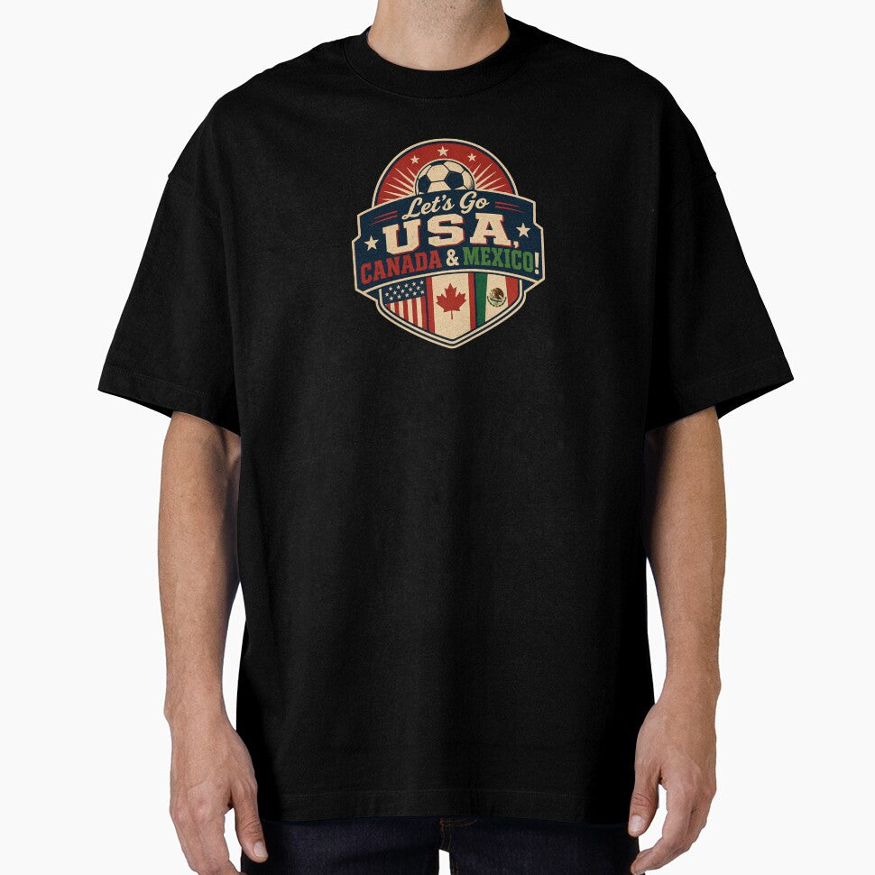 Let's Go USA Canada Mexico by DemureArtsy