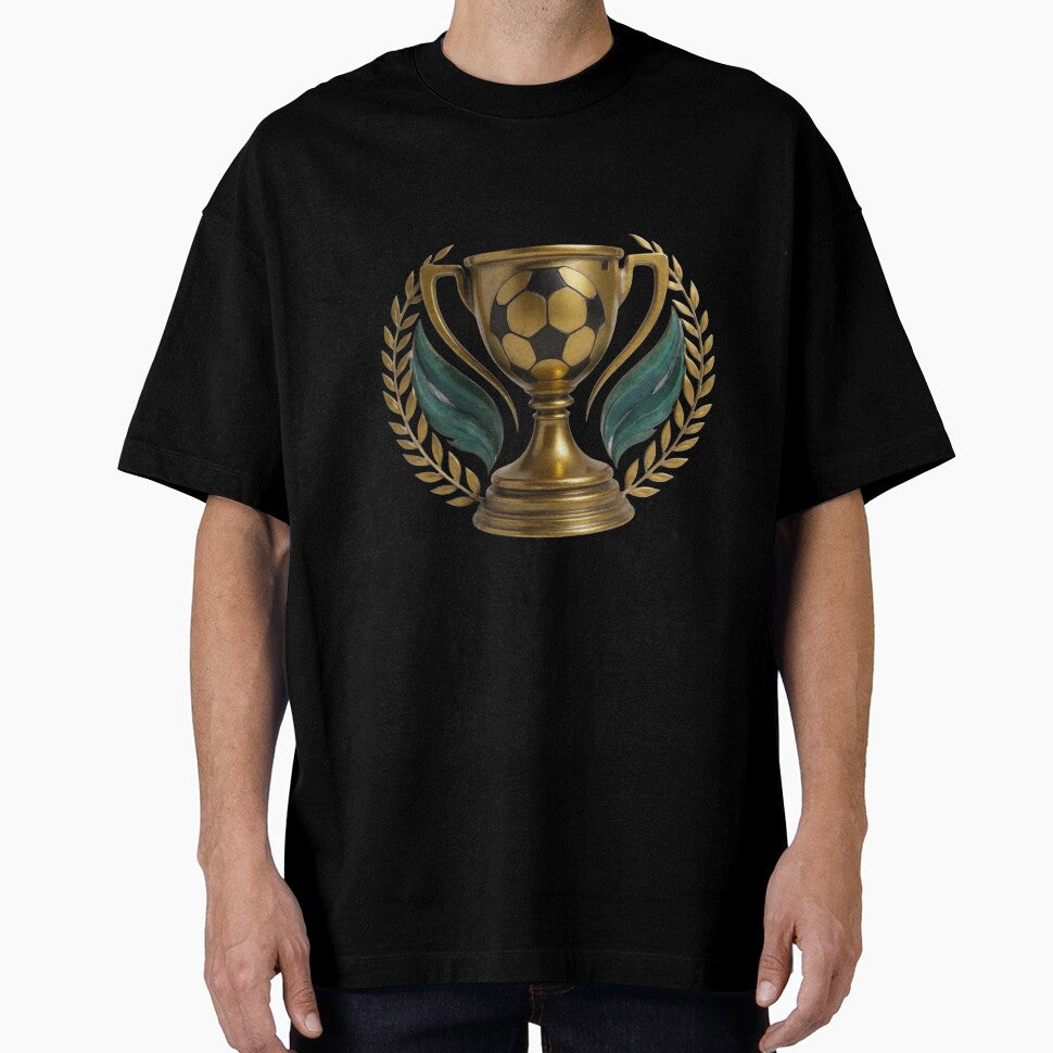 Realistic Football Trophy 2025-2026 - Classic Soccer Award Design, fantasy football Trophy Winner by TheGaliyaStudio