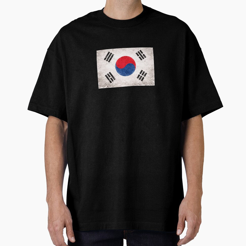 South Korea Football World Cup Flag | Grunge Korean Soccer Art by tangramrachel