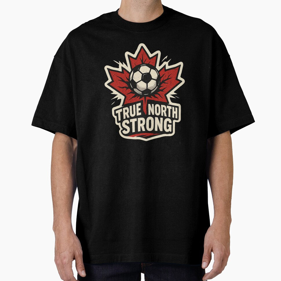 True North Strong Soccer Emblem by farzan-design