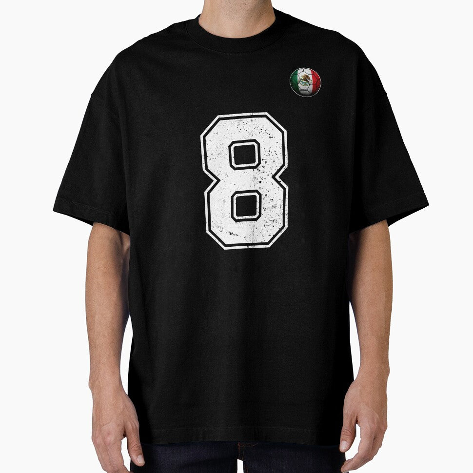 Number 8 Canada Flag Football Fan by BernoNickel