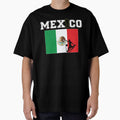 Mexico Soccer Fan with Flag and Player Silhouette by QuiteOrbit