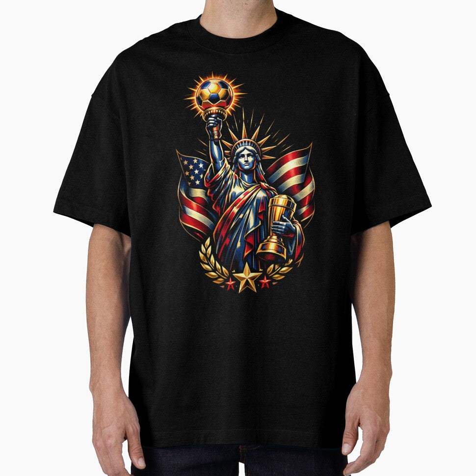 American Liberty Soccer 2026 Glory Retro Emblem by Majnon8bp