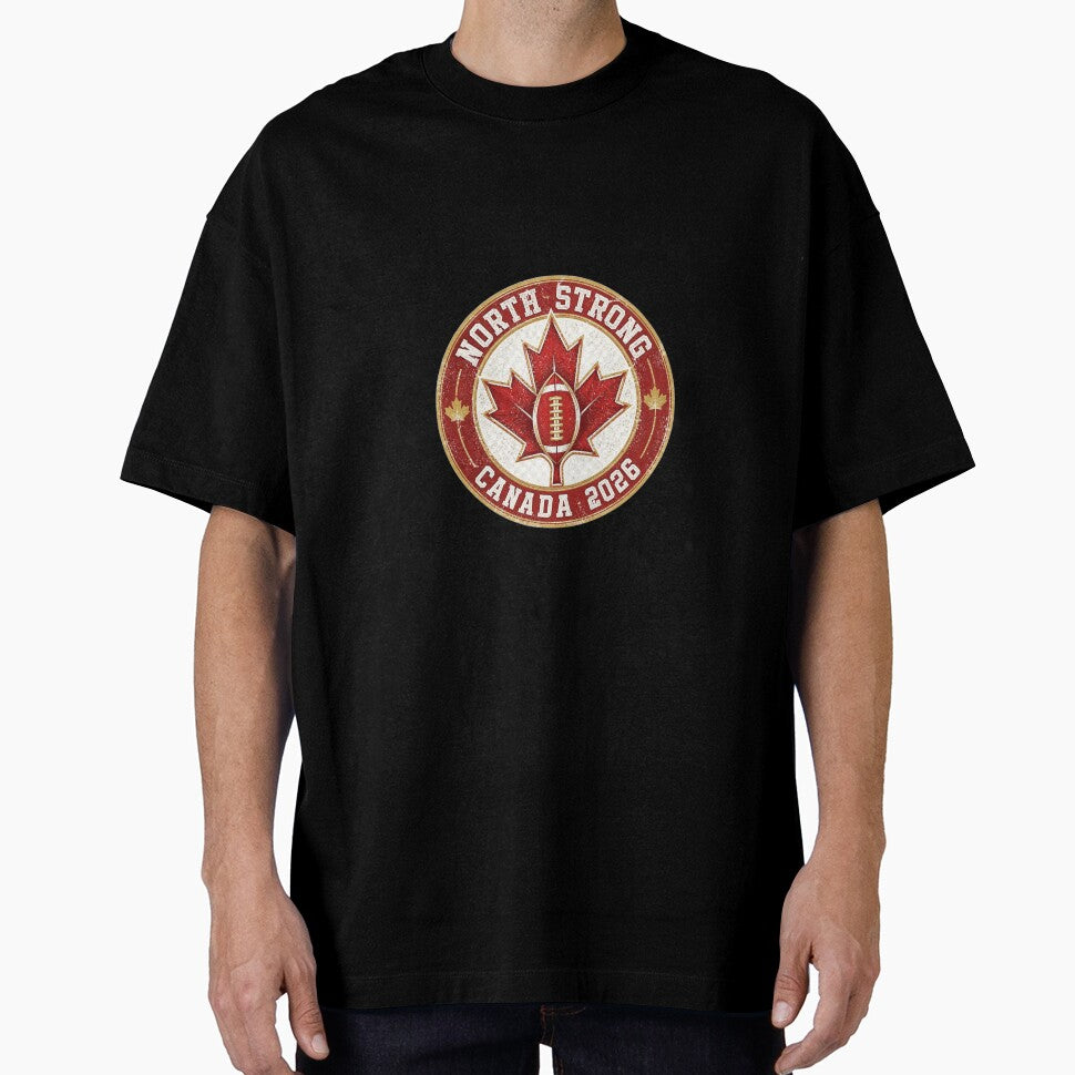 North Strong — Canada Football Pride World Cup 2026 T-Shirt by The96Minutes