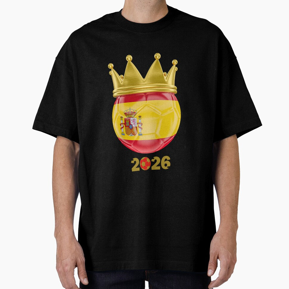 Spain Football Champion Crown 2026 by AchraffPrint