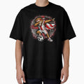 Dabbing Lion Soccer Vintage England Flag by QuiteOrbit