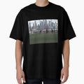 Playing Soccer (Football) Along the Hudson River, Manhattan Skyline, Hoboken, New Jersey by lenspiro