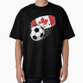 Maple Leaf Soccer Ball Sports Lover Canada by QuiteOrbit